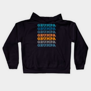 Vintage Grumpa Kids Hoodie